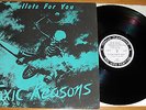 TOXIC REASONS bullets for you LP + tour insert + promo photo dead kennedys dri