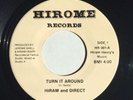HIRAM AND DIRECT   Love Flight / Turn It Around modern soul 45 EX