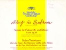 DGG - MAINARDI - CELLO SONATA - BEETHOVEN / VARIATIONS - ZECCHI - LPM 18353
