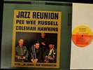 Bob Brookmeyer Jo Jones Pee Wee Russell Coleman Hawkins Candid 9020 Jazz Reunion