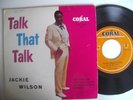 JACKIE WILSON Talk That Talk Orig D Coral 94164 EP 1960  sehr schön 