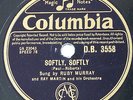 78rpm RUBY MURRAY softly softly / what could be more beautiful