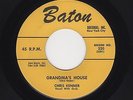 '56 N.O. R&B Shouters CHRIS KENNER Grandma's House/Don't Let Her Pin M- HEAR NOW
