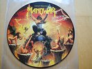 MANOWAR METAL WARRIORS PICTURE DISC LIMITED EDITION kiss