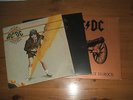 AC DC   High Voltage, Back in Black, For Those About to Rock   Group of (3) EX