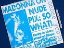 ANDY WARHOL ART COVER MADONNA ON NUDE PIX: CICCONE RECORD 1986 ORIGINAL EX RARE