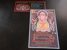 HAWKWIND JAPAN TOUR TICKET STUB April.11.2015 + Post card sized Flyer
