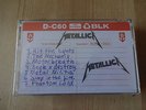 Metallica - No Life Till Leather CASSETTE RSD 2015 Record Store Day Tape