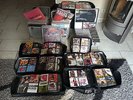 DJ Set  137 Vinyl mit Plattencase und ca. 2500 CD´s