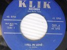 RARE Nutmegs 45 aka The RAJAHS I Fell In Love Shifting Sands DOO-WOP W1706 HEAR