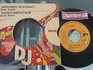 DAVID BOWIE 45 YOUNG AMERICANS DJ SLEEVE ITALY + STICKERS JUKEBOX ITALY SUPERARE