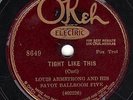 78 rpm Jazz – Louis Armstrong – Tight Like This – Okeh 8649