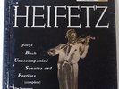 Heifetz BACH Sonatas & Partitas RCA LM-6105 Shaded Dog Mono 3xLP Box Set M-
