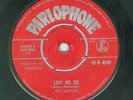 BEATLES LOVE ME DO ORIGINAL  FIRST PRESSING 1962 RED LABEL PARLOPHONE