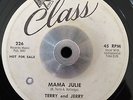 Terry and Jerry - Mama Julie / People Are Doing It Everyday - Class DJ Promo 45