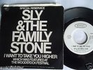 SLY & THE FAMILY STONE I Want To Take You Higher WLP PROMO PICTURE SLEEVE 45 M