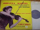 33CX 1165 Brahms Violin Concerto / Martzy GROOVED B/G