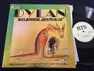 BOB DYLAN in Melbourne Australia 1966   RARE LP on RTS LABEL William Stout cover