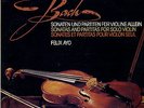 FELIX AYO / BACH : THE SONATAS AND PARTITAS FOR SOLO VIOLIN JAPAN LP