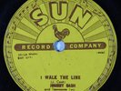 ?HEAR Rockabilly 78 rpm JOHNNY CASH and TENNESSEE TWO I Walk The Line SUN 241