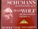 Graf, Rudolf BASS - Schumann DICHTERLIEBE Wolf LIEDER -  Private LP