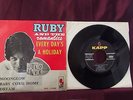 RUBY AND THE ROMANTICS vg (french)ep record