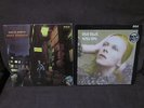 2 x VINTAGE VINYL LP RECORD ALBUMS DAVID BOWIE ZIGGY STARDUST & HUNKY DORY