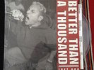 BETTER THAN A THOUSAND just one LP clear floorpunch youth of today bold shelter