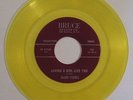 MINTY RARE YELLOW WAX DOOWOP 45   HARP-TONES   LOVING A GIRL LIKE YOU   BRUCE