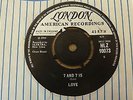 Love - 7 And 7 Is 1966 UK 45 LONDON