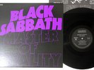 BLACK SABBATH MASTER OF REALITY NEMS SP18 5012 Japanese pressing Vinyl LP