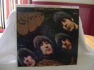 THE BEATLES RUBBER SOUL LP RARE DOUBLE BANNER,NO BEATLES TO LABELS VG++