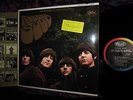 RARE STICKER + ALTERNATE COVER DESIGN   THE BEATLES   RUBBER SOUL   Psych LENNON