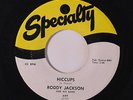 RODDY JACKSON: Hiccups / Moose On The Loose 45 rare Rockabilly