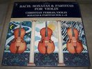 BACH SONATAS & PARTITAS FOR VIOLIN CHRISTIAN FERRAS SINE QUA NON 3 LP SET SEALED