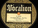 PRE-WAR JAZZ 78 SONNY CLAY'S PLANTATION ORCHESTRA-JAMBLED BLUES/BOGLOOSA BLUES