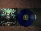 TESTAMENT - DARK ROOTS OF EARTH  2 BLUE  VINYL  metallica, kiss