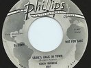 MEMPHIS ROCKABILLY SONNY BURGESS SADIE'S BACK IN TOWN SHELDON DJ PRESS