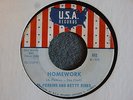 Al Perkins Betty Bibbs Homework / Love Me Like I Love You USA 812 VG+ Soul R&B