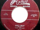 TINY GRIMES 45 Juicy Fruit / Second Floor Rear BLUES 1953 R&B Red Robin w1857