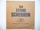 TON STEINE SCHERBEN Warum geht es mir so dreckig?NM+POSTER1971 Volksmund SST13