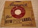 ROCKABILLY PEANUTS WILSON Cast Iron Arm BRUNSWICK 55039 w/Original Sleeve