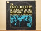 Eric Dolphy & Booker Little Memorial Album  Prestige PR 7334 RVG LP mono
