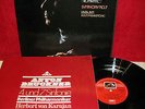 EMI SLS 811 3LP 1ST COLOUR P/S STEREO UK BRUCKNER SYMPHONIES 4 & 7 KARAJAN NM
