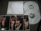 THE BEATLES LP STEREO WHITE ALBUM WHITE VINYL UK AND INSERTS APPLE PCS 7067/7068