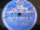 (R) ARGENTINA IMPERIO Flamenco 78rpm Argent Odeon 56007 Bulerias SIGNED IN INK