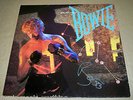 DAVID BOWIE Lets Dance VINYL ALBUM UK, Signed to Front Cover & Promo Sticker, EX
