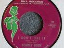 TEFTELLER Tommy Bush I Don't Like It Rika 108 Rare Northern Soul VG+ Hear MP3