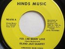 * ISLAND JAZZ QUARTET Feel Like Makin Love CRAZY RARE ISLAND AFRO FUNK 45 Hear