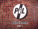 PUBLIC IMAGE LTD - Alife 2009 Part 1 (Record Store Day 2015) - 2xLP